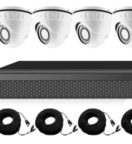 Revez 8 Channel CCTV Kit (4 x 2MP Cameras + 1TB HDD)