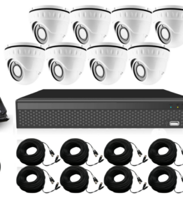 Revez 8 Channel CCTV Kit (8 x 5MP Cameras + 1TB HDD)